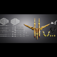 RG 1/144 拂晓高达专用不知火装备配件包与HG 1/144 宙斯魅影装备连接件