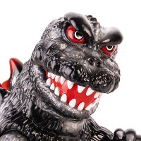 哥斯拉 UFO 软胶玩偶 X星人黑色（DCON）