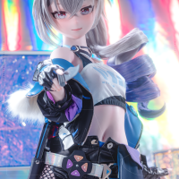 银狼等身手办COS