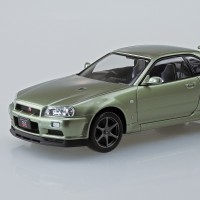 乐Pla 卡扣组合型套件 No.12-MJ 日产 R34 Skyline GT-R（千禧玉）