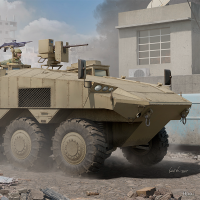 编号:84509 1/35 装甲车辆系列 以色列埃坦轮式装甲运输车