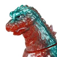 中等尺寸系列 哥斯拉（1964）复古红绿闪粉