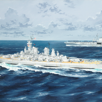 编号：05372 1/350 世界战舰系列 蒙大拿号战列舰