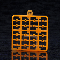 六角机牙 EX单元002 彩色六角 橙色