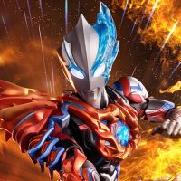 布鲁可积木人  奥特名鉴传奇版 布莱泽奥特曼 法多兰盔甲