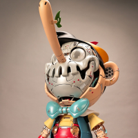 机器男孩 50cm雕像