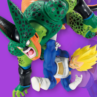 一番赏 龙珠 龙珠历史Ⅱ C奖 贝吉塔VS沙鲁 追忆往昔