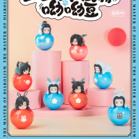 魔道祖师 魏无羡与蓝忘机 趴趴不倒翁呦呦豆 Q版手办