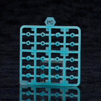 六角机牙 EX单元002 彩色六角 蓝色