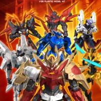 王者机甲系列 1/26拼装可动人偶