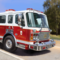 编号:07445 1/72 装甲车辆系列 美国“鹰”消防车