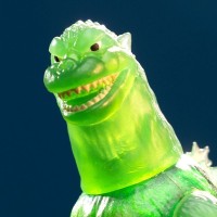 东宝可动模型 哥斯拉（半透绿色）