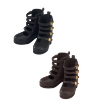 Harmonia bloom 鞋子系列（绑带鞋／黑色）／（绑带鞋／棕色）