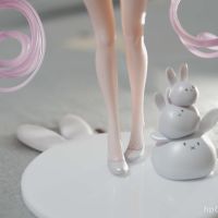 伊芙 兔耳睡裙 可可爱爱