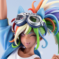 美少女雕像 彩虹小马美少女 云宝黛西