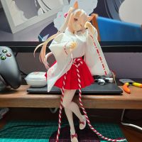 你有信心帮我穿好和服吗（虽然是巫女服）