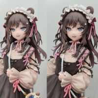 给嘴上了色 加了腮红