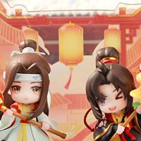 魔道祖师动画 舞乐升平系列Q版手办 套组