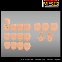 女神装置 M.S.G 06 脸部配件套装 皇巫专用 肤色D