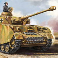 编号:84841 1/48 装甲车辆系列 德国四号H型中型坦克