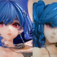 圣姨官图和大货对比，脸应该有点改动