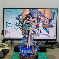 阮梅雕像，开箱留念