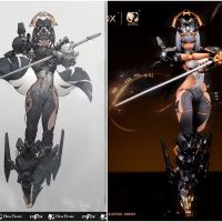 Eiifox × BearPanda 复仇之冕 设定图&成品对比