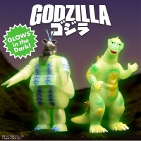 东宝可动模型 摩杰拉＆哥斯拉 1955（荧光）