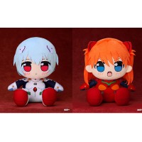 KURIPAN 新世纪福音战士新剧场版：破 40cm大号毛绒玩偶 绫波零/式波・明日香・兰格雷