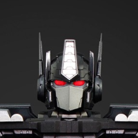 胸像传奇 暗黑擎天柱 可动机甲胸像