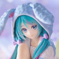 压泡面 初音未来 兔耳睡衣蓝色款