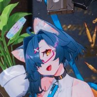 画师Kare咖哩正版授权 蓝子与蓟 亚克力立牌 蓝子