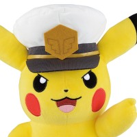 一番赏 动画「宝可梦 地平线」 最终大奖 船长皮卡丘 毛绒玩偶