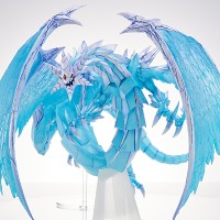 游戏王卡片游戏怪兽玩偶藏品 冰结界之龙 光枪龙