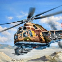 05828 1/48 米-24A“雌鹿B”武装直升机