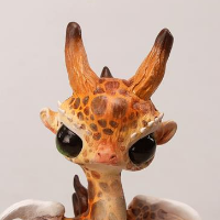 全球艺术家系列 魔幻精灵长颈鹿