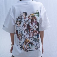 命运石之门 版权T恤 实验室成员 水墨画风