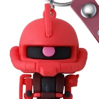 夏亚扎古君 立体橡胶钥匙扣