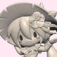 初音未来系列 Fuwa Petit 小坐系列精细人偶 “初音未来”组合2（泳装）