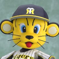 figma#021 阪神老虎队 TO-LUCKY  主场