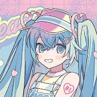 初音未来 x 良笑社 插画大赛 第3回「啦啦队」初音未来