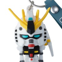 ν高达模型君 立体橡胶钥匙扣