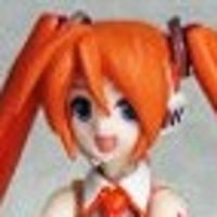 figma 初音未来 橘色