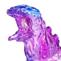 中等尺寸系列 哥斯拉EX【第8弹】哥斯拉（2016）第4形态 放射热线 透明紫色版