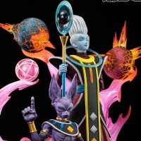 龙珠超 比鲁斯 与 维斯 1/4 雕像