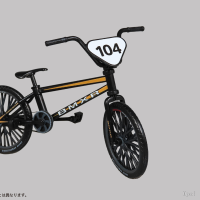 Pripra 人偶的运动 BMX 竞速车 黑色
