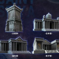 另物赏 圣斗士星矢 第一弹「为了拯救雅典娜」C赏  圣域模型