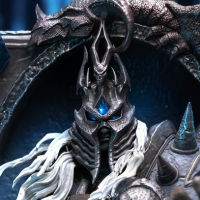 炉石传说 巫妖王卡牌艺术雕像