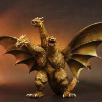 东宝大怪兽系列 哥斯拉・摩斯拉・王者基多拉 大怪兽总攻击 基多拉 2001年版