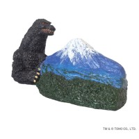 哥斯拉场景磁贴「哥斯拉与富士山」